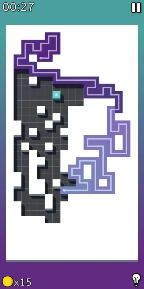 Tangkapan layar Color Maze