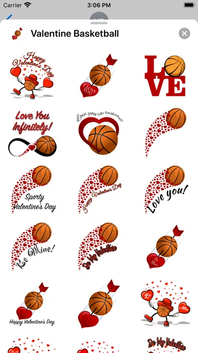 Capturas de tela do Basketball Valentines