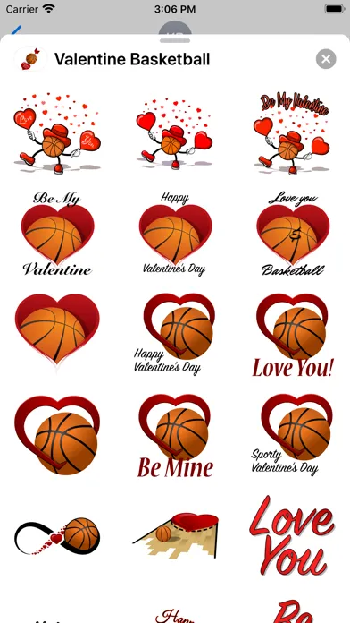 Capturas de tela do Basketball Valentines