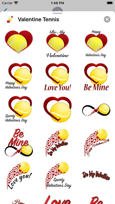 Tennis Valentines Screenshots