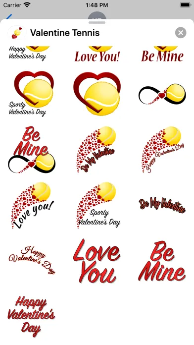 Tennis Valentines Screenshots