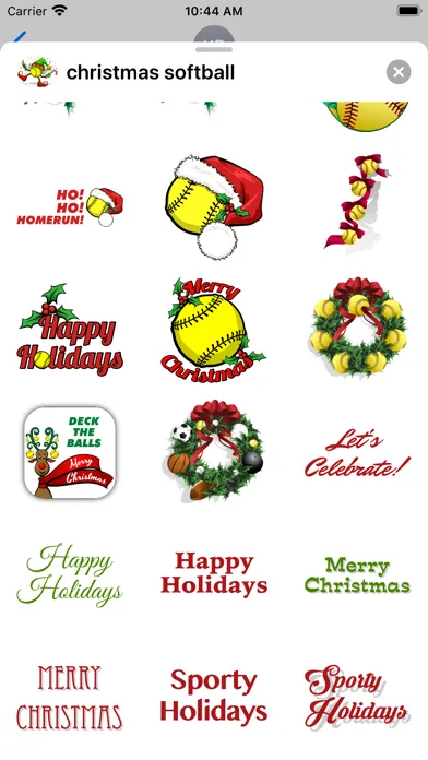 Softball Holidays スクリーンショット