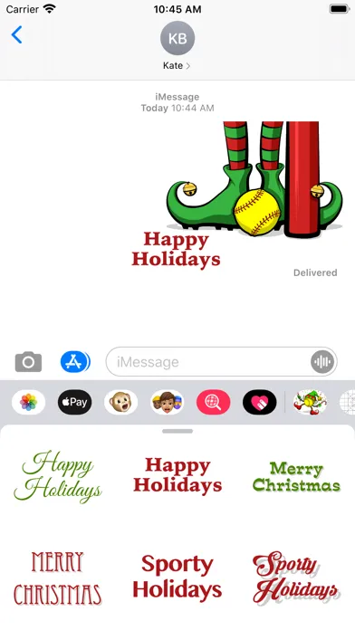 Softball Holidays スクリーンショット