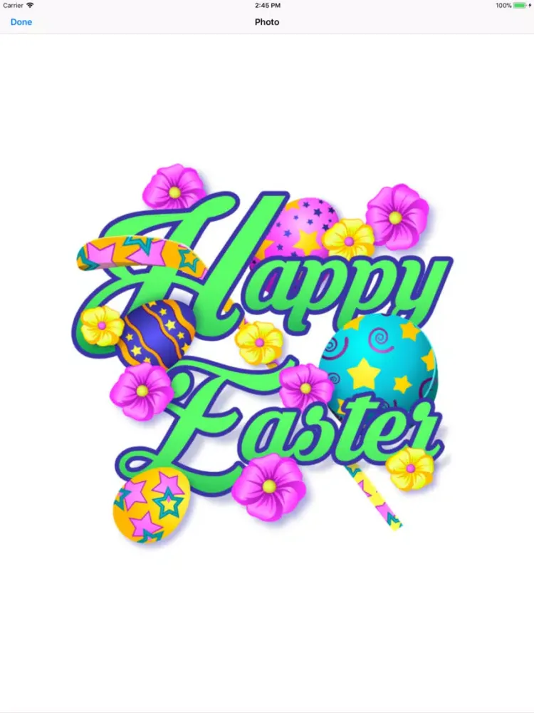 Easter Hockey Stickers iPad 应用截图