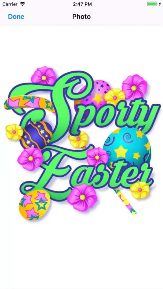 Easter Hockey Stickers应用截图