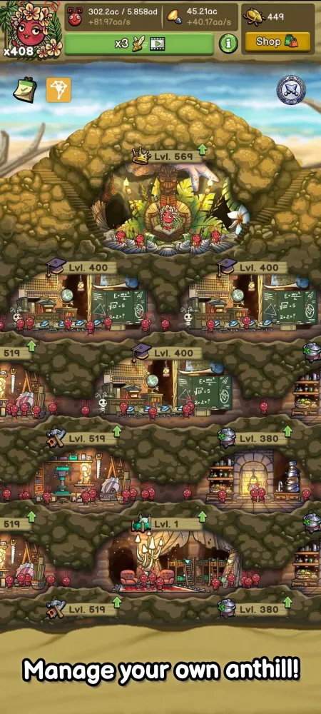 Idle Ant Colony Screenshots