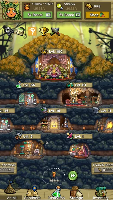Idle Ant Colony - Sim Game স্ক্রিনশট
