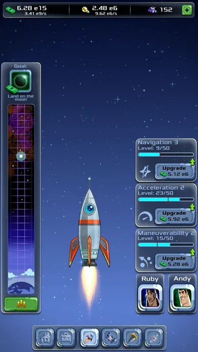 Idle Space Company スクリーンショット