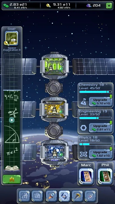 Idle Space Company スクリーンショット