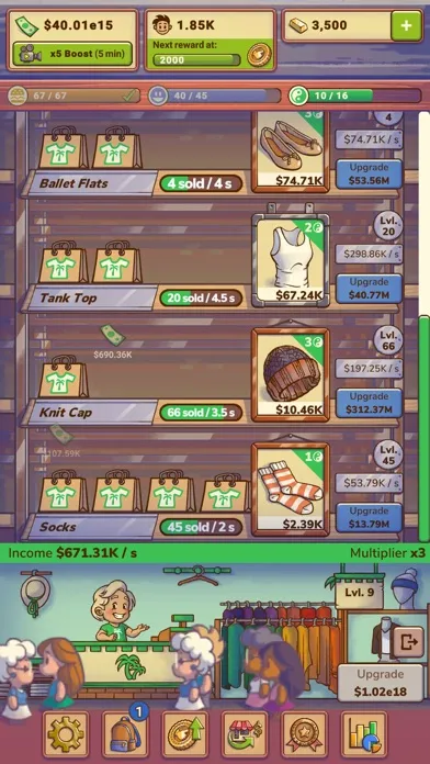Capturas de pantalla de Idle Shop Manager