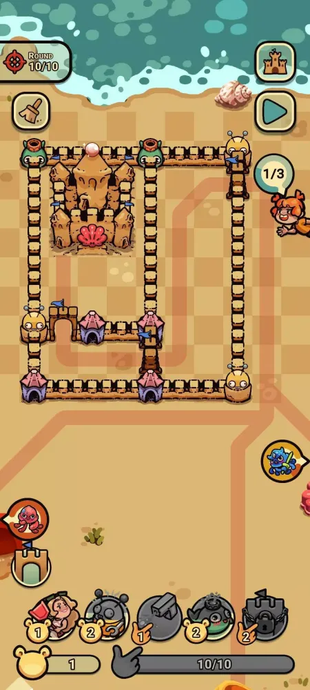 Sandcastle TD Creator 스크린샷