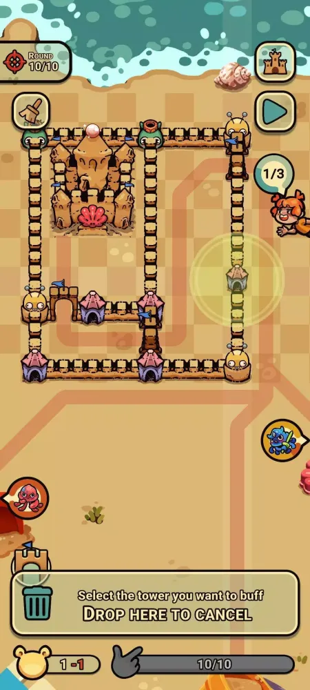 Sandcastle TD Creator 스크린샷