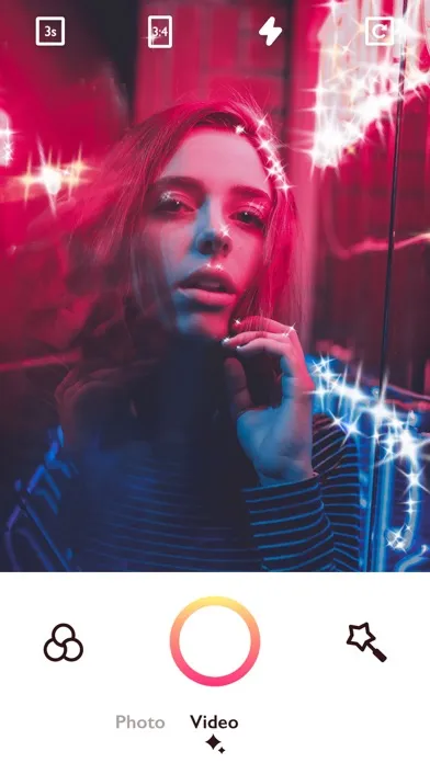 Скриншоты BlingCam - Glitter Effects