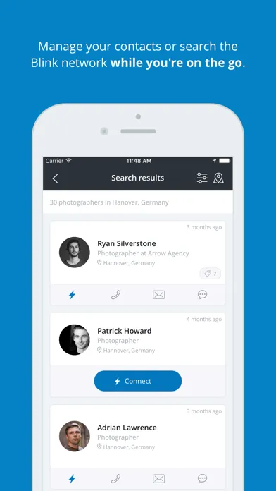 تصاویر Blink App