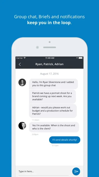 تصاویر Blink App