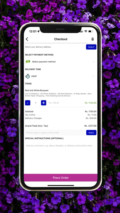Blooms Inn Flowers سکرین شاٹس