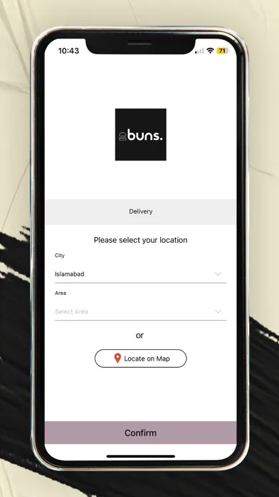 Ảnh chụp màn hình của Buns Pakistan
