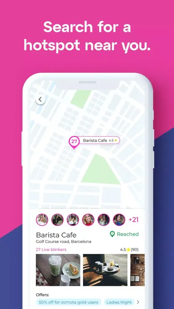 Captures d'écran de Blink Dating App