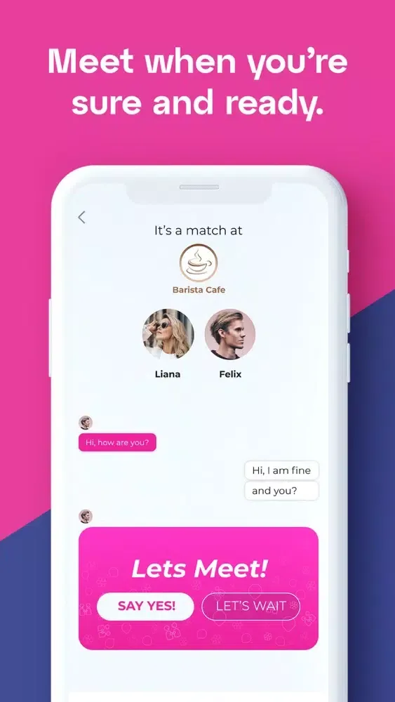 Captures d'écran de Blink Dating App