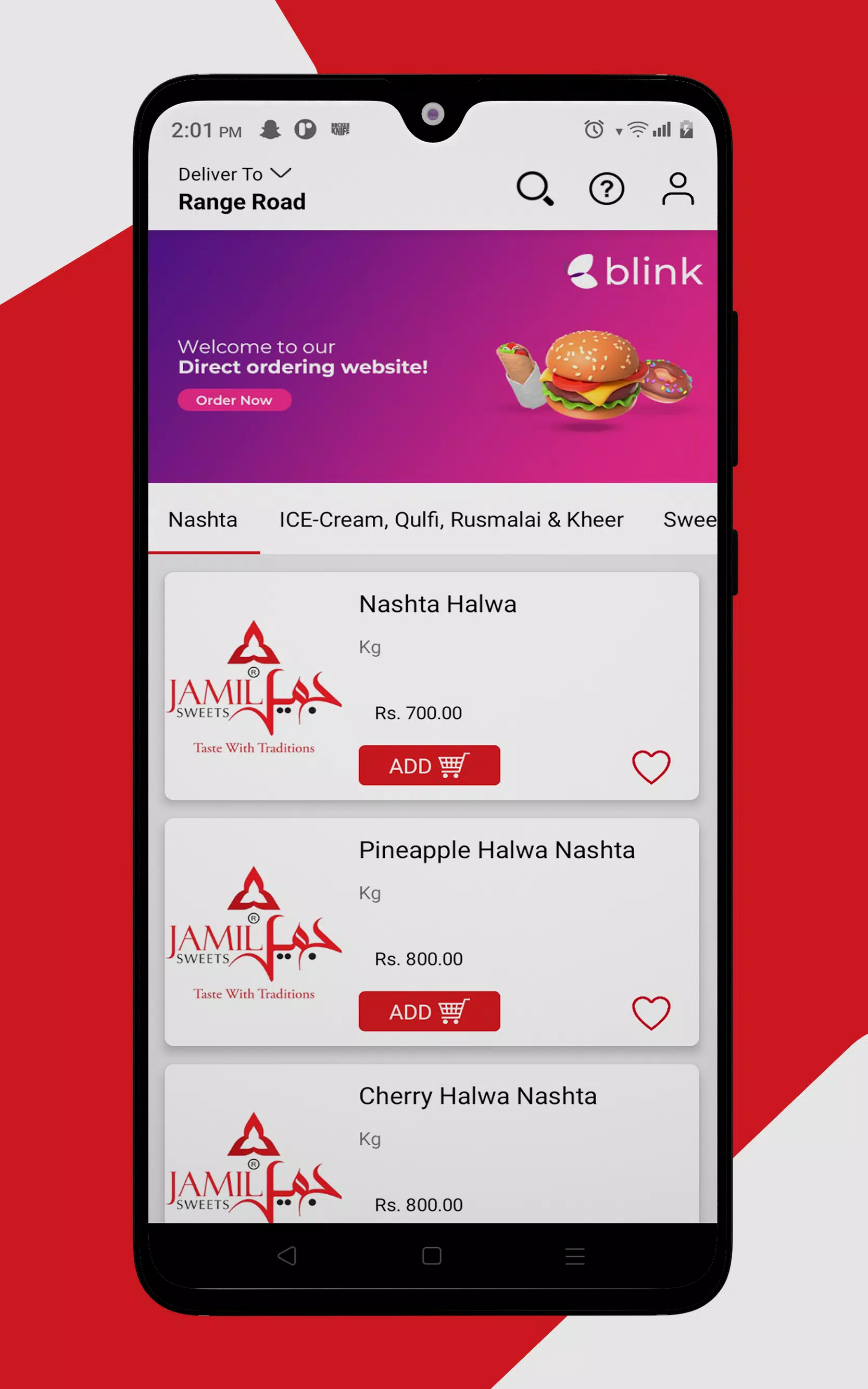 Jamil Sweets Screenshots