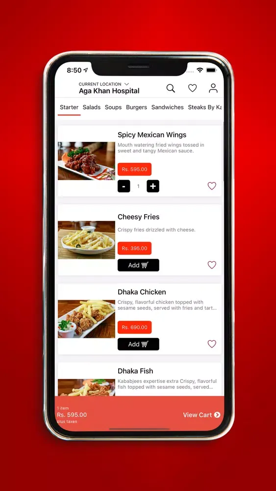 Kababjees Restaurant應用截圖