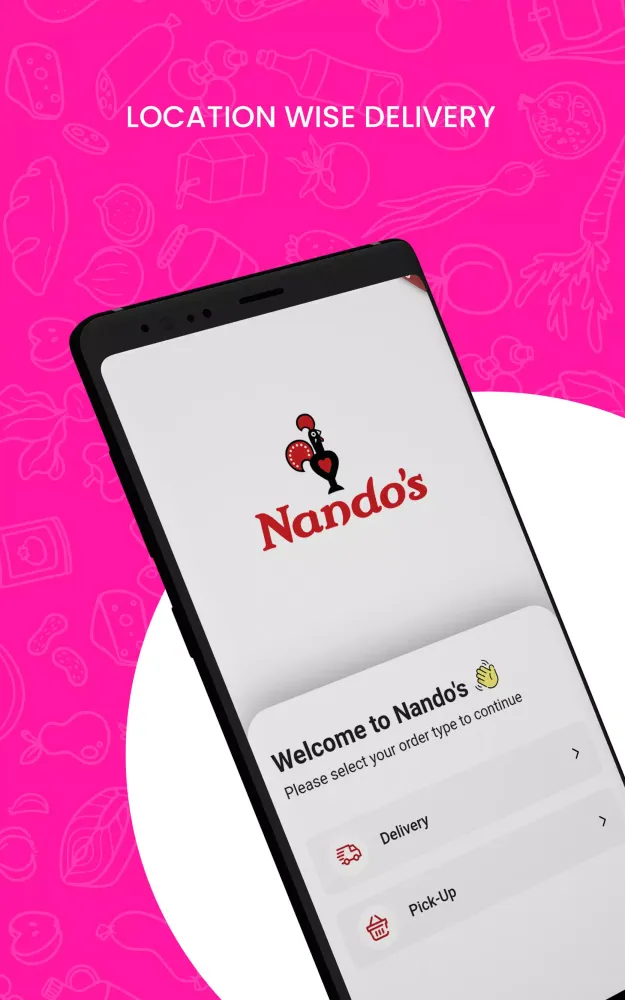 Tangkapan layar Nando's Pakistan