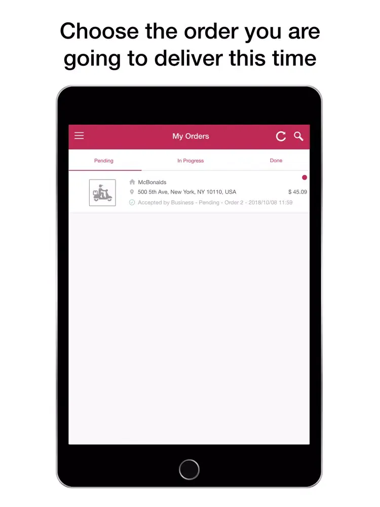 Blink Drivers iPad  স্ক্রিনশট