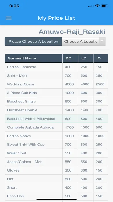 Blink Drycleaners स्क्रीनशॉट