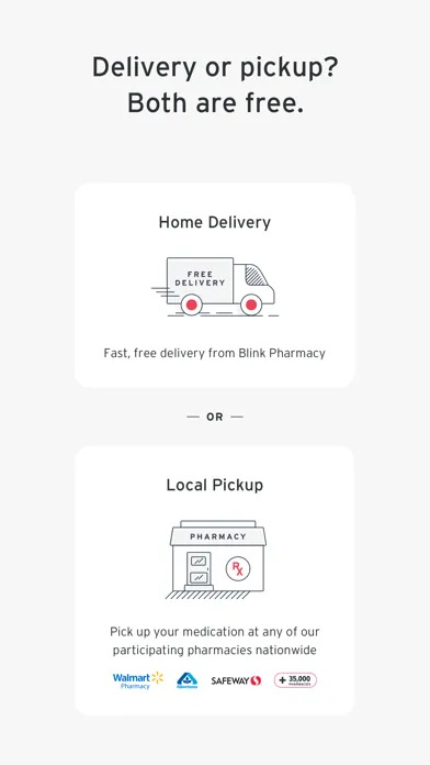 Capturas de pantalla de Blink Health Lowest Rx Prices