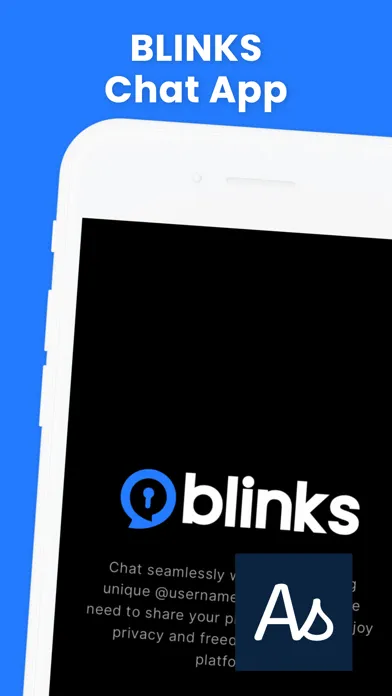 Tangkapan layar Blinks Chat