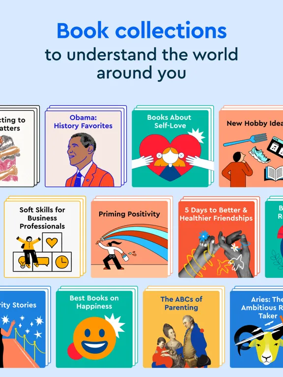 Скриншоты Blinkist: Book Summaries Daily iPad 