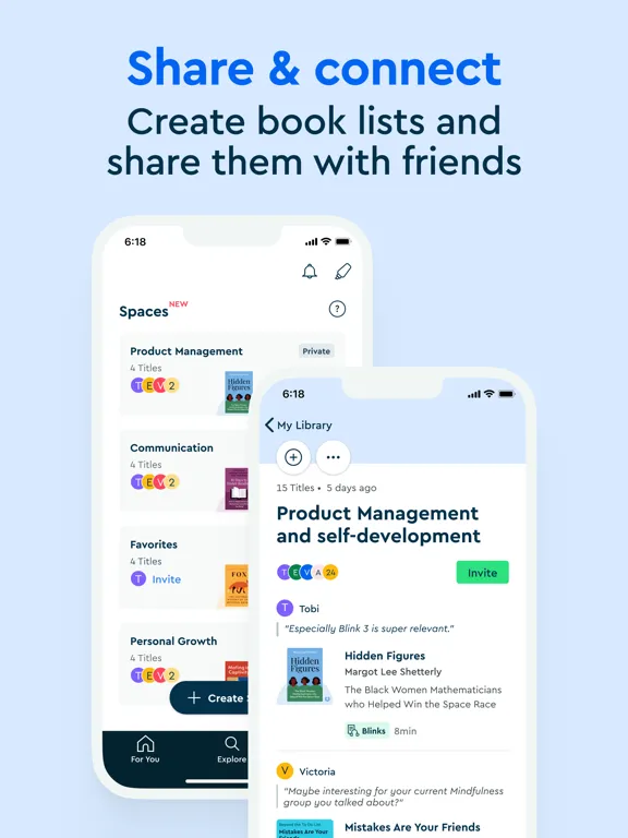 Скриншоты Blinkist: Book Summaries Daily iPad 