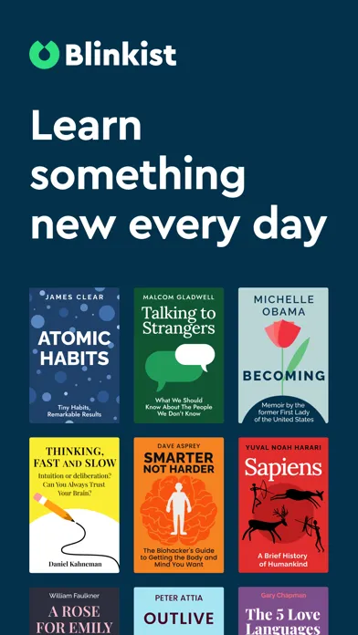Скриншоты Blinkist: Book Summaries Daily