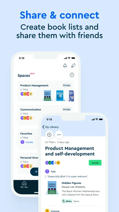 Скриншоты Blinkist: Book Summaries Daily
