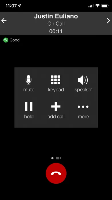 Capturas de pantalla de Blink Voice Comet