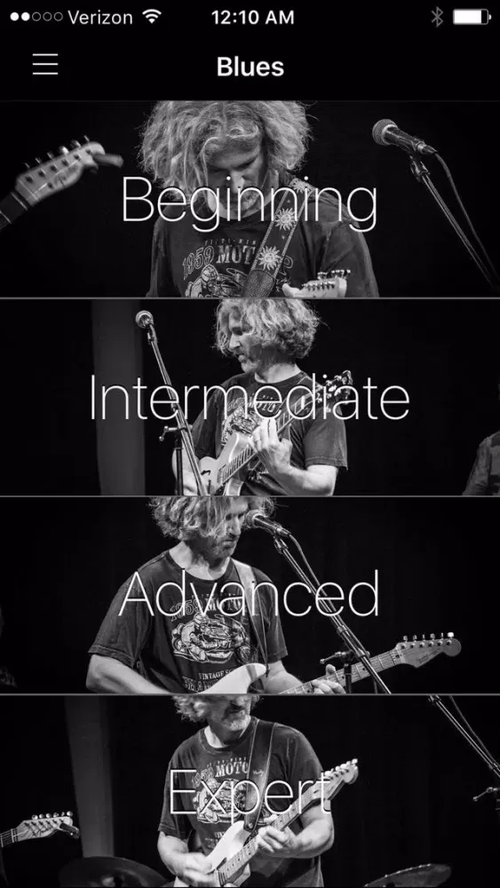 Zrzuty ekranu Learn Blues Rhythm Guitar by Rock Like The Pros