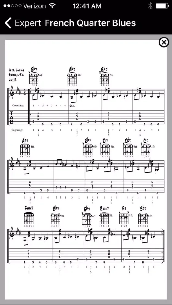 Zrzuty ekranu Learn Blues Rhythm Guitar by Rock Like The Pros