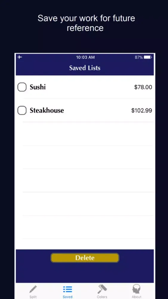 Capturas de pantalla de DinerDivvy - Split Bills Fast