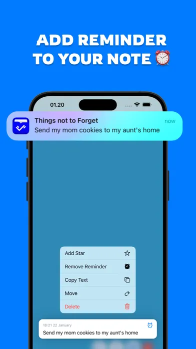 Screenshot di Timenotes: Note with Timestamp