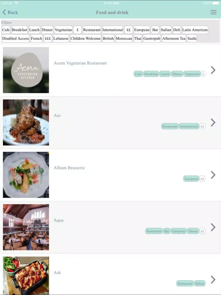 تصاویر The Bath Directory iPad 