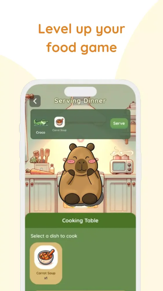 Capy Diet: Fun Calorie Counter Screenshots