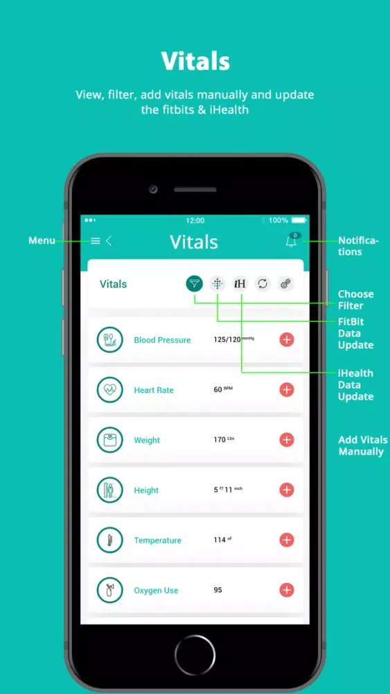 ภาพหน้าจอของ myBliss Health