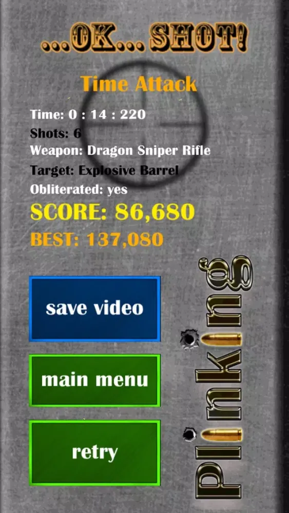 تصاویر Plinking - The original Augmented Reality 3D target shooting app!