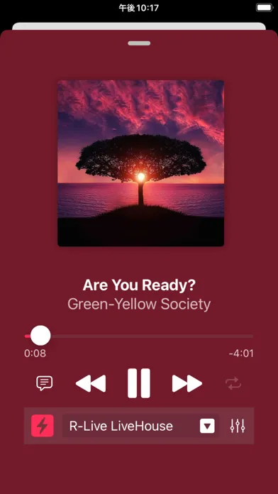 R-Live Music Player Screenshots