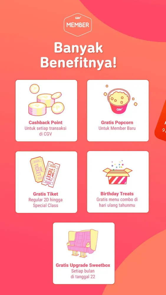 CGV CINEMAS INDONESIA Screenshots