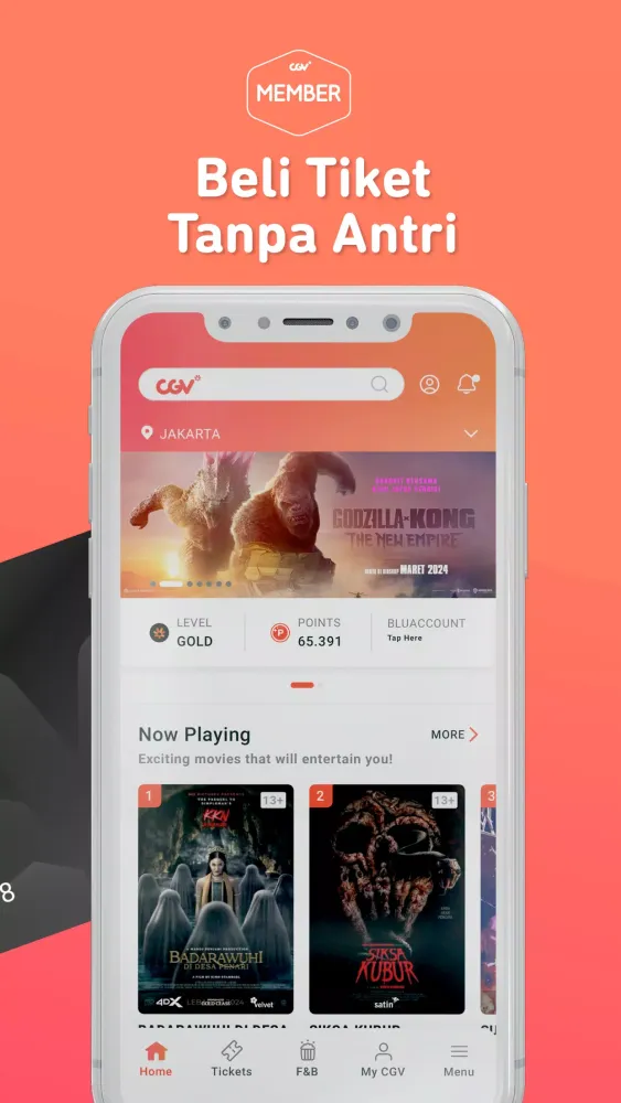 CGV CINEMAS INDONESIA Screenshots