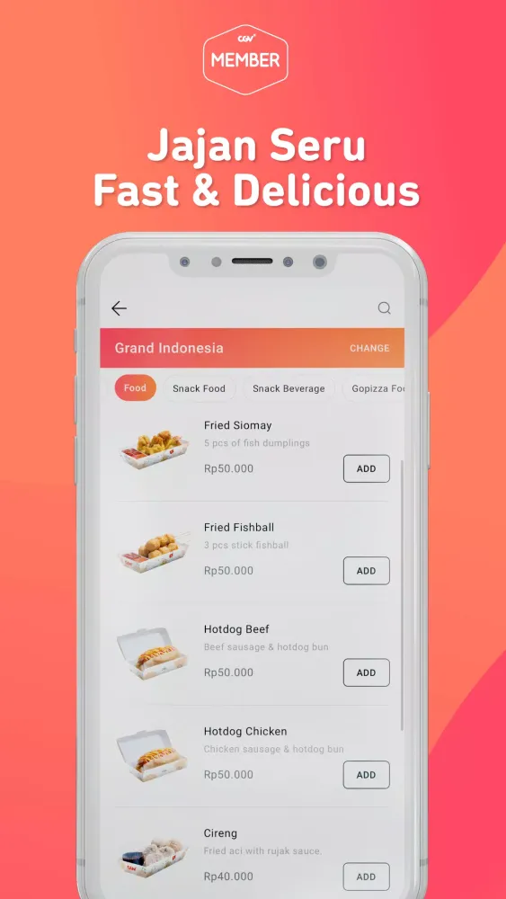 CGV CINEMAS INDONESIA Screenshots