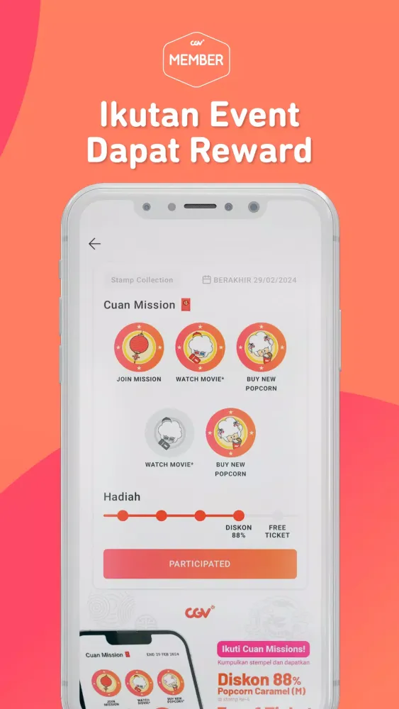 CGV CINEMAS INDONESIA Screenshots