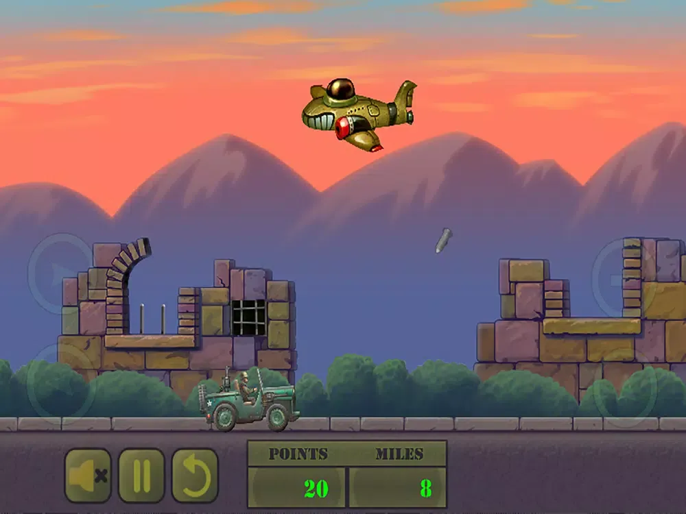 ภาพหน้าจอของ Jeep Patrol iPad 
