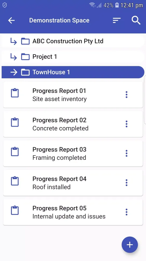 Report & Run: Integrate স্ক্রিনশট